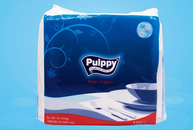 khăn giấy ăn Pulppy Paper Napkin