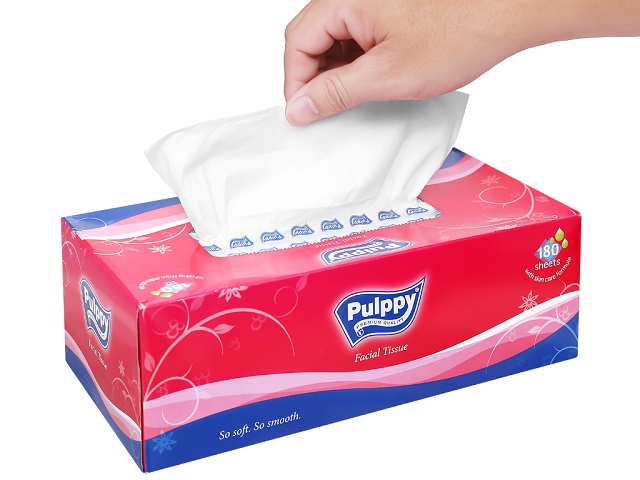 khăn giấy ăn pulppy tissue